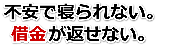 なんでこんなことに…。借金が返せない。福井市で弁護士や司法書士に無料相談する